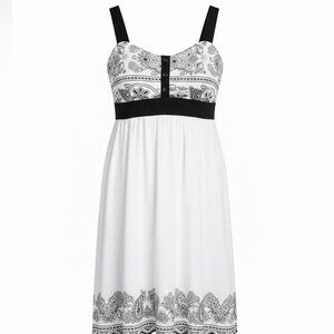 CHARLOTTE RUSSE Women’s Boho Style Embroidered Maxi Dress